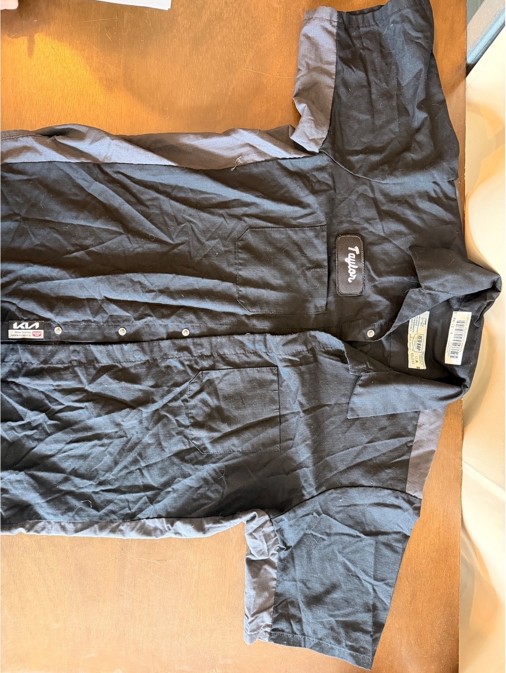 Red Kap Official Kia Dealership Mechanic Work Shirt – Men's Size (L)
